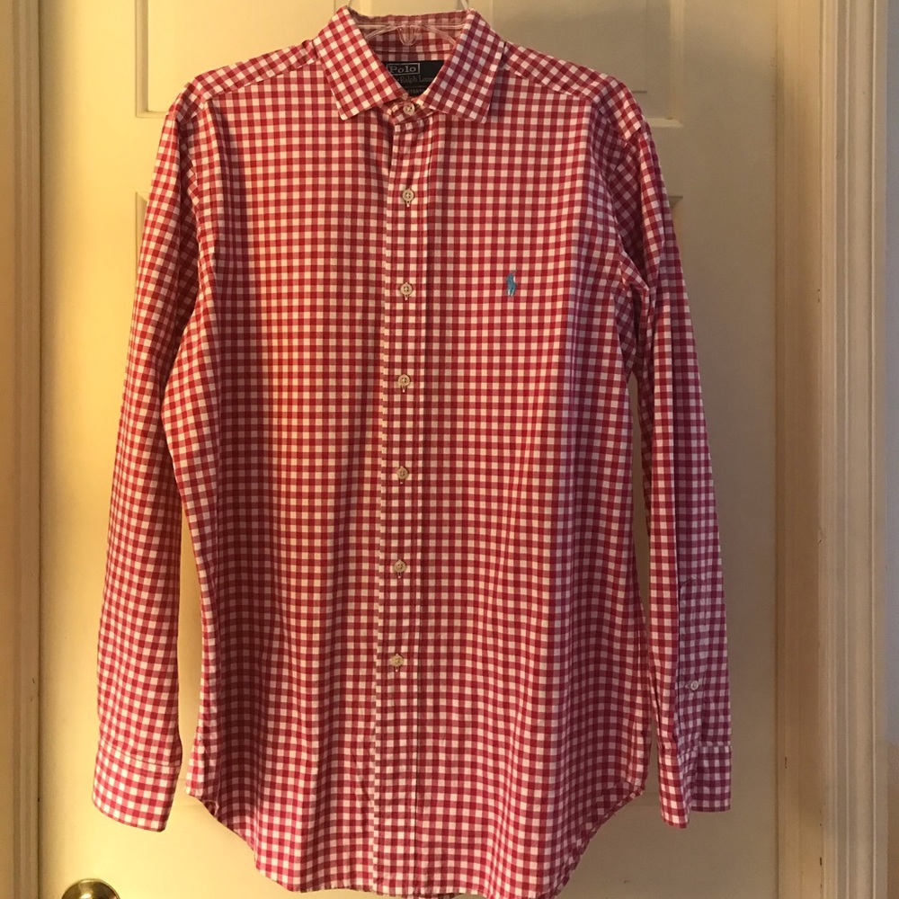 POLO Dark pink and white Ralph Lauren westerton